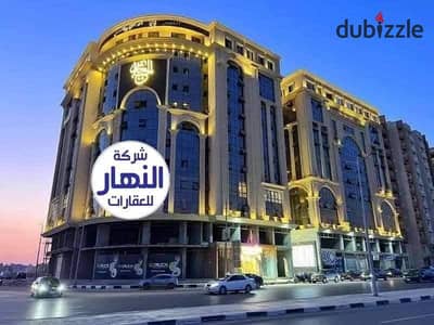 Commercial shop for sale, 61 square meters, super deluxe finish, in Zahraa El Maadi on the main Carrefour street.