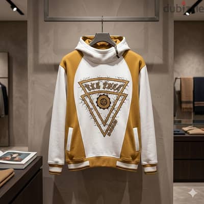 سويت شيرت (Hoodie) مقاس XL . . . تصميم مميز بستوسته جانبيه