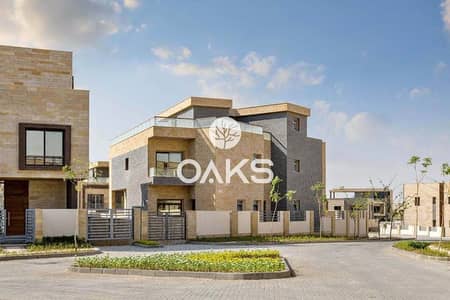 A fully finished villa for sale  by Madinet Masr ,  the remaining amount payable in installments over 15 years