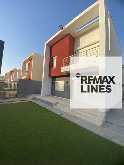 فيلا للبيع في مدينتي نموذج I مودرن فيو مفتوح موقع متميز جدًا خطوات من منطقة الخدمات  تشطيب ألترا سوبر لوكس