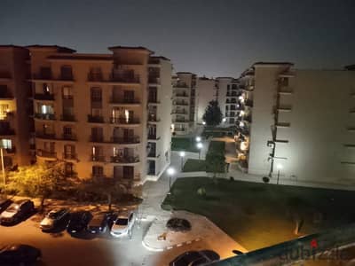 Cheapest two-bedroom apartment in Al-Rehab 2, area 99m, excellent location with wide garden view, ready for living at a great price.