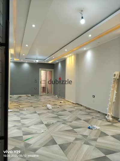 Apartment for sale, area of ​​135 sqm, super luxurious finishing, in Zahraa Nasr City, Al-Ahaly Buildings