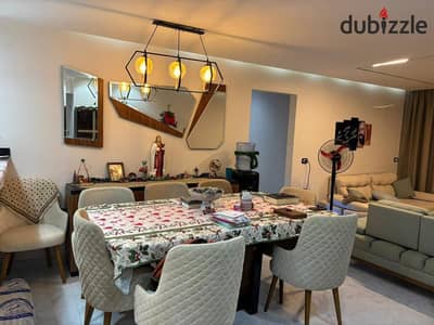 Furnished apartment for sale in Tajaan Compound 2 in Zahra Al Maadi, area 154 m