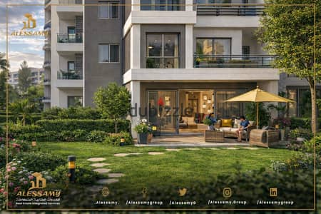 من نوادر المعروض ستديو 63م بحديقة للبيع بنور حجز افتتاح علي 15 سنه TMG CITY