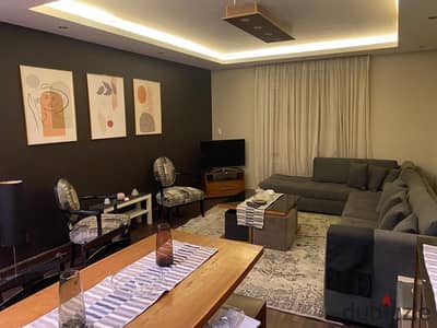 Fully furnished apartment for rent ready to move in rice negotiable with the owner 2 bedrooms typical floor in Al Rehab 1 - Phase 1 New Cairo