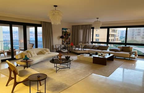 Furnished apartment immediate receipt in Owest in front of Mall of Egypt