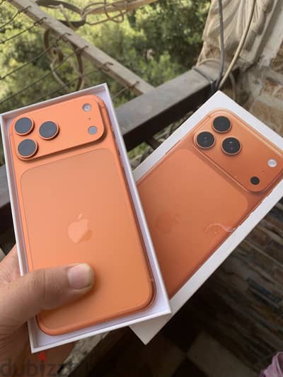 Iphone 17pro max256g battery 100%||ايفون ١٧برو ماكس ٢٥٦جيجا