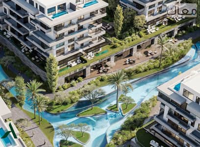 With a 5% down payment and the rest over 16 years, your apartment near the American University is fully furnished in ultra-super-luxe finishing in a complete compound 100m
