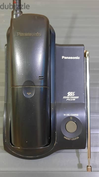 جهاز تليفون أرضي لاسلكي ماركة Panasonic - قطع غيار