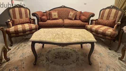 Steel sofa set