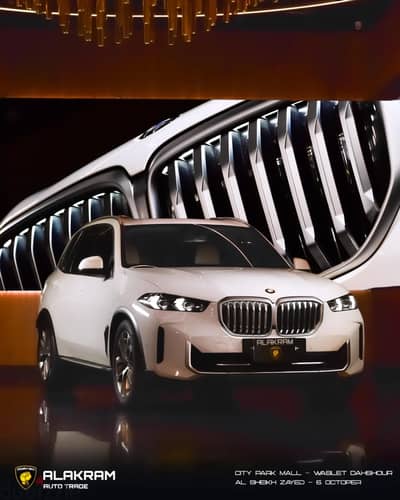 BMW X5 M SPORT 27K KM وكيل + ptotect me