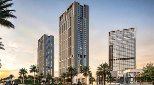 شقة متشطبة بالتكييفات بفيو مميز فى أركان بالم 205 بجانب جاليريا 40 وجامعة النيل Arkan Palm
