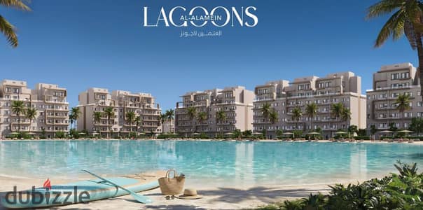 دوبلكس مودرن متشطب بأرخص سعر فى لاجونز العلمين بجانب بالم هيلز العلمين Lagoons