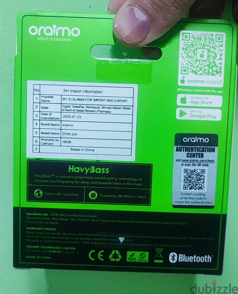 Oraimo Earphone 1
