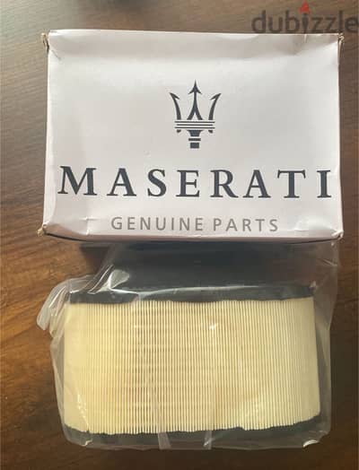 2 Original Maserati Air Filters