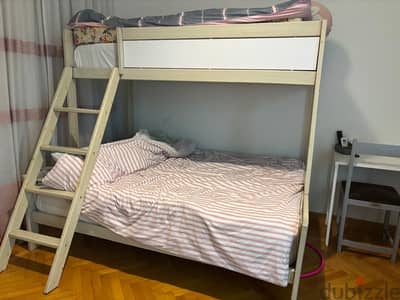 Bunk bed bottom bed 140 cm up bed 100 cm