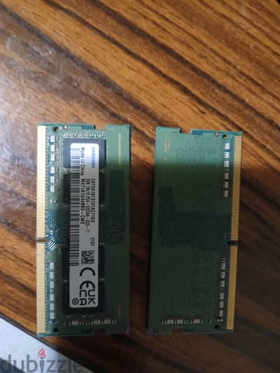 2x8 (16gb) Samsung DDR4 RAM (SODIMM)