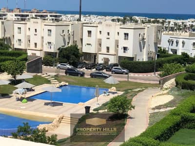 Own a chalet with an open view directly on the lagoon, fully finished at Amwaj Sidi Abdel Rahman