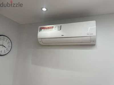 LG dual inverter 1.5hp