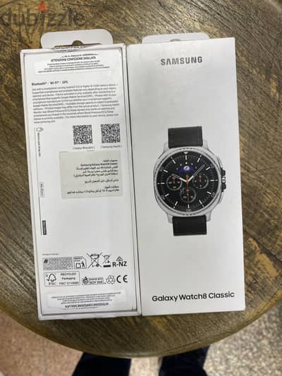 Galaxy Watch 8 classic 46M Black جديدة