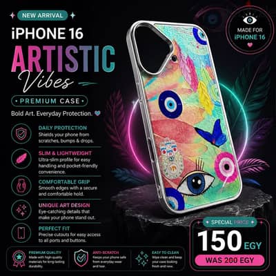 iPhone 16 Covers - Like New Conditions