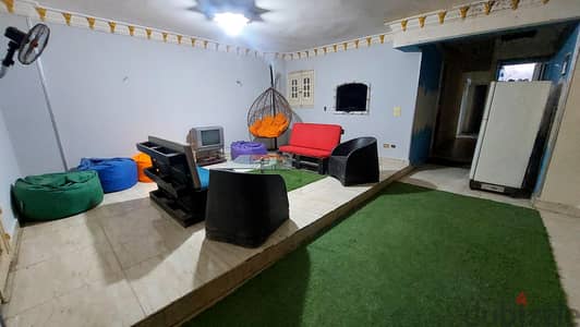 شقه مفروشه للايجار جانبي من شارع التلاتيني الجديد
