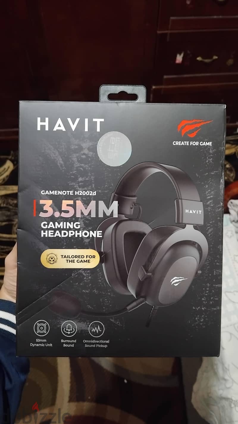 Havit Headset Gamenote H2002d 9