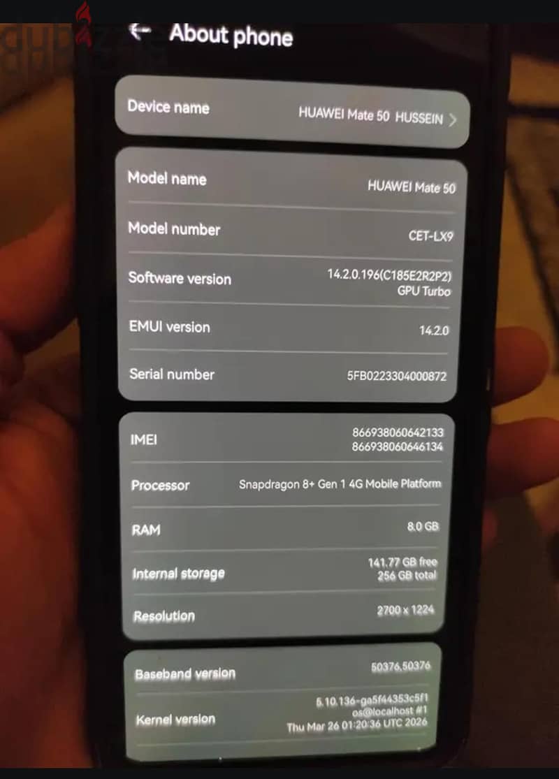 Huawei mate 50 1