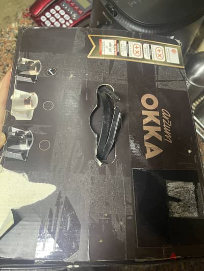 ماكينة قهوة تركي OKKA أصلية أسود × ذهبي بحالة ممتازة