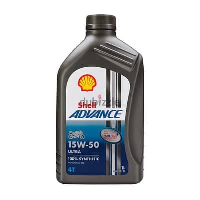 زيت موتوسيكل شيل ادفانس الترا تخليقي بالكامل Shell Advance Ultra 15w50