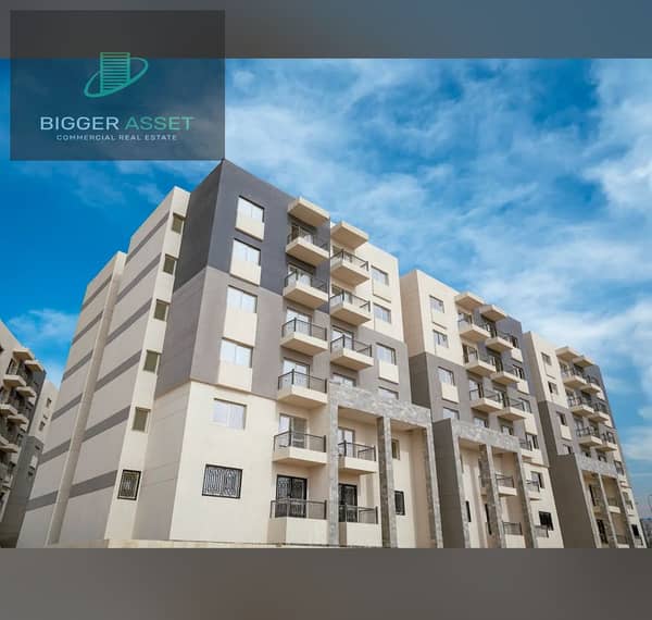 Real Bargain 2 Bedrooms apartment fully finished in 5th settelment fully-constructed on installments