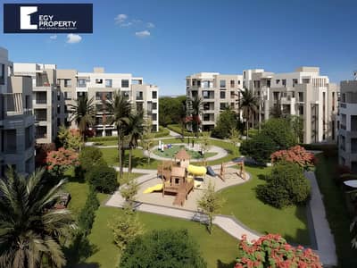 Apartment For Sale Fully Finished With AC's and Kitchen In District 5 - New Cairo
