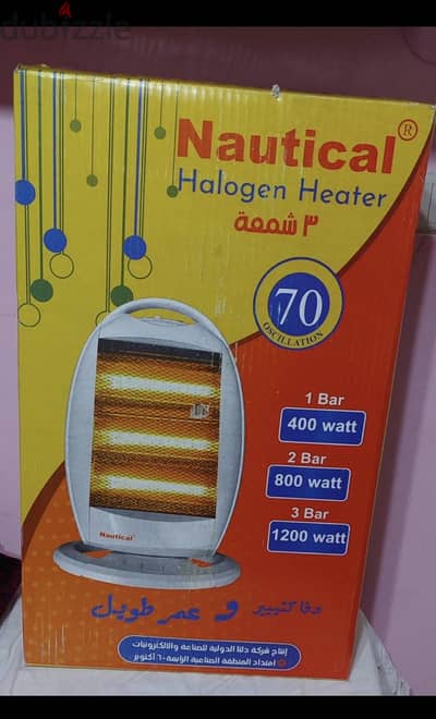 دفاية  هالوجين ٣ شمعة