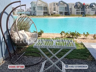 Fully Furnished 3BR Ground Chalet with Garden for Sale in Fouka Bay Prime Loction Ready to move