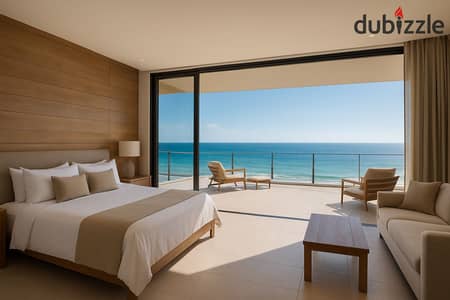 A rare chalet opportunity  Ready for viewing — fully finished with a breathtaking panoramic view   For sale in the best direct beachfront location