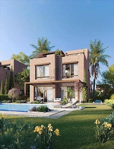 Prime Corner Townhouse for Sale in Hacienda Waters Ras El Hekma | 5 Mins to Beach