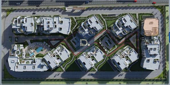 Own your apartment in NASEEM Compound Sheikh Zayed, with an area of 142m, with installment over 10 years and only 10% down payment. A prime location in the Green Revolution with complete services.