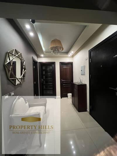 Apartment Ultra super lux finished resale ready to move in at a bargain price 180 sq m 3 bedrooms Taj Sultan Compound New Cairo.