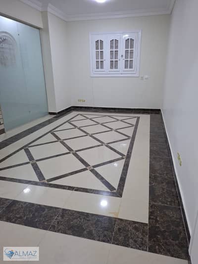Empty basement apartment of 150 square meters for rent with kitchen in the First District of New Cairo, near the View Zone.