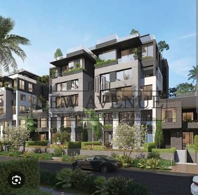 Biggest Ground Apartment with garden flexi finishing in Trio Gardens New Cairo early delivery with lowest down payment and installments By M Suare