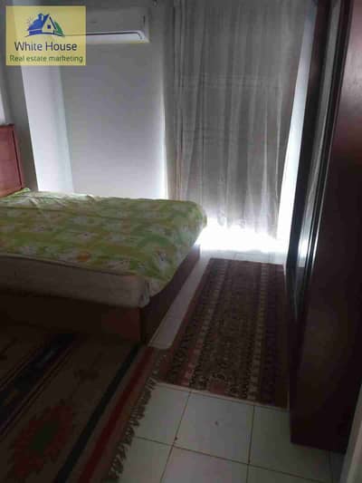Apartment 127 m for rent furnished in Al-Rehab stage three in front of Mall 2