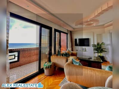 شقه مفروشة للايجار في ميامي على البحر مباشر vip sea view بتراس كبير