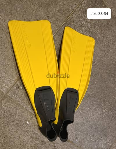 زعانف cressi clio مقاس 34-33