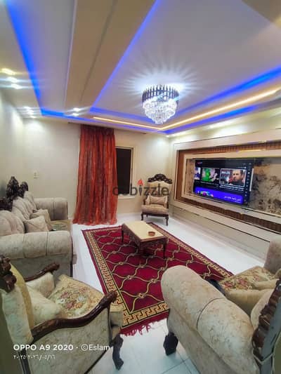 Available furnished apartment for rent in Al-Rehab City near the old market and services