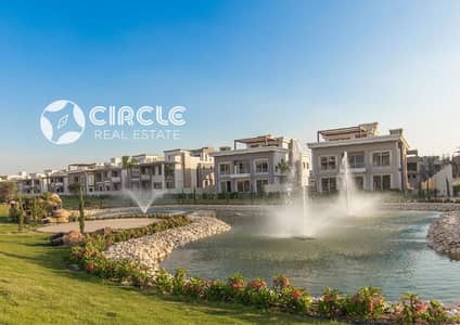 بالتكييفات والأجهزة الكهربائية فيلا ديلوكس ٣٦٨م بموقع متميز ٥ غرف نوم ماستر للإيجار في أوريانا كايرو فيستفال سيتي التجمع الخامس CFC New Cairo