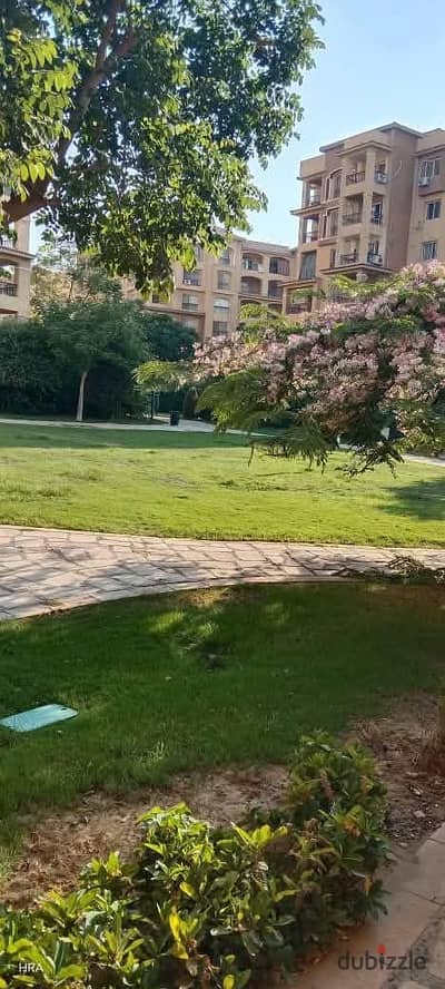 أرضى بجاردن للبيع فى مدينتي 107م من النوادر ـ تشطيبات خاصة بالكامل