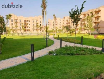 Immediate receipt of the last apartment in the garden, ready with keys, in Green 6 next to October Plaza
