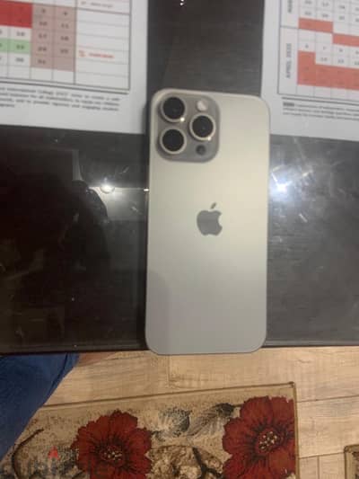 للبيع: iPhone 16 Pro Max – 256GB – Titanium