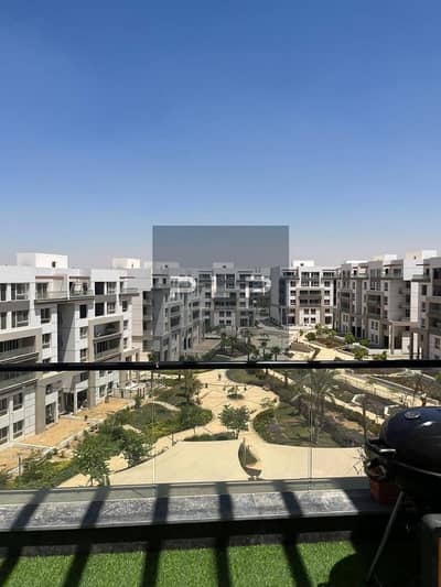 شقة 192متر للبيع اقل من سعر السوق ريسيل استلام فوري متشطبة بالتكييفات في كمبوند هايد بارك التجمع الخامس بفيو مفتوح علي لاند سكيب بحري صريح