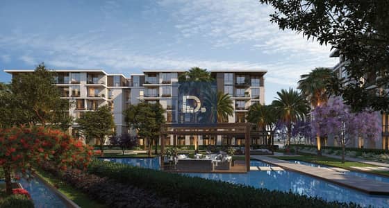 Equal installments for up to 11 years | Apartment in Garden at Tesla Residence in front of MSA with only 11% down payment and a premium investment location in the heart of the oases 